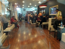 Kuřárna na letišti v Dubaji